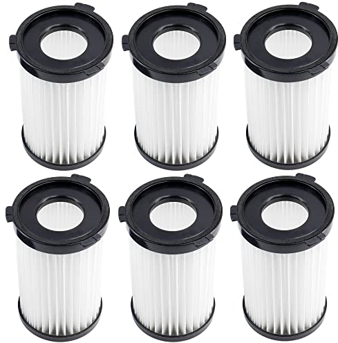 6 Stück Filterzubehör für Balter Vento H1 H2 für MooSoo D600 Ersatzteile, für Clatronic BS 1306N, BS 1948 CB Akku-Staubsauger Zubehör