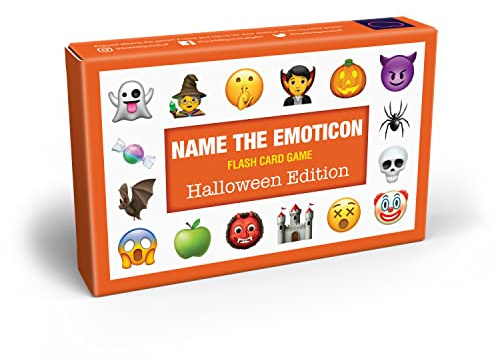 Bubblegum Stuff - Name The Emoticon, Halloween - Playing Cards, Board Games, Family Games - Trivia Game, Games For Adults - Party Games, Travel Games, Party Card Games