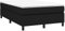 vidaXL Bettgestell, Polsterbett Bett für Schlafzimmer, Bettrahmen mit Lattenrost, Schlafzimmerbett Doppelbett, Schwarz 120x200cm Stoff