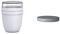 Mepal - Lunchpot Switch Ellipse - mach aus deinem Lunchpot einen Snackpot - Praktischer Müslibecher - Geeignet für Tiefkühler, Mikrowelle & Spülmachine - Cool Grey