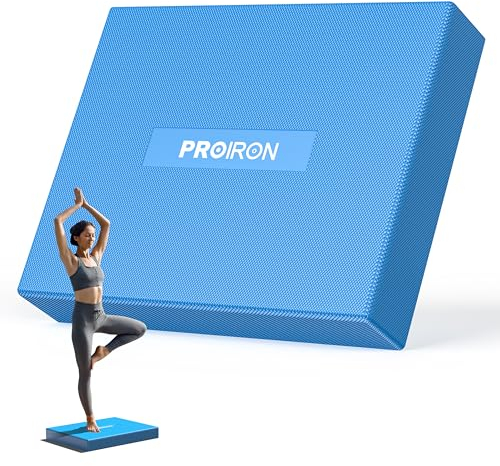 PROIRON Balance Pad, Yoga Kissen ideal zum Training von Gleichgewicht, Stabilität und Koordinationstraining I Balancekissen Physiotherapie Trainer | wackelkissen | Sport Kissen