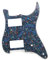 ROZILO 11-Loch-Gitarren-Pickguard HH Humbucker für Fender Standard Stratocaster Modern Style Abalone Pearl