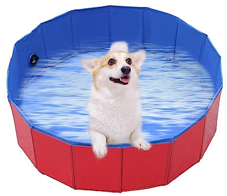 Piscina Infantil Plegable para Niños - Piscina Infantil Portátil para Niños | Actualice Las Piscinas para Niños Plegables para Baño De Perros | Bañera Grande para Mascotas, para Perros, Gatos Y Niños