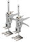 Labor-Saving Arm Door Use Board Lifter Cabinet Jack Clamp Tile Leveling System Handheld Jack Tool 440 lb / 200 kg for Floors, Doors, Cabinet Installation (2)
