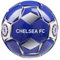 Chelsea FC Fussball Ball, Offiziell Lizenzierter Club Soccer Ball, Fussball Grösse 3, 4 oder 5 - Fussball Geschenke für Fans (Blau, Größe 4)