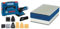 Bosch Professional 12V System ponceuse vibrante sans-fil GSS 12V-13 (avec 3 plateaux, 3 feuilles abrasives, sac poussière, gabarit de perçage, dans L-BOXX) + 1x Expert Cale Dual Density