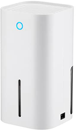 Deshumidificadores Para El Hogar De 850 Ml, Deshumidificador Y Purificador De Aire 2 En 1, Apagado Automático Y Temporizador, Ultra Silencioso, Para Dormitorio, Baño Y Armario,White