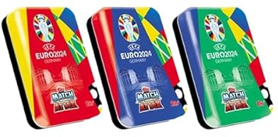 Topps Germany Match Attax Trading Cards – 1x Mini Tin Set alle 3X verschiedenen Mini Tins