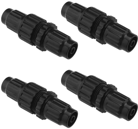 SG Store 4 Sets 3/4 European Thread Garden Hose Repair Kit Garden Hose Plastic Adapter Hose Male Female Connector Adapter Faucet Plastic Connector Garden Expandable Hose Connector