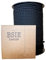 Cavo elettrico in tessuto nero premium rotondo da 2 m, per fai da te e catering, in tessuto, elegante e chic per lampade e ufficio a casa (Nero contorto, 2 meter)