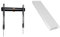 Vogel's TVM 3405 Support Mural TV Plat pour téléviseurs de 32-77 Pouces, Max. 50 kg & D-Line Goulotte Passe-Câbles, Cache-Câble Mural, Plateau de Rangement de Câbles de Téléviseur, Peut Se Peindre