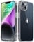 Mootobo for iPhone 14 Case 6.1 inch, Matte Shockproof Bumper Phone Cover, Military-Grade Protection 360°Full Body Frosted Translucent Back Anti-Fingerprint Phone Case for iPhone 14 – Clear