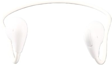 Plyisty Offene Ohr-Kopfhörer mit Luftleitung, Kabellose Bluetooth 5.3-Ohrhörer, Wasserdichtes Sport-Headset Zum Laufen, Radfahren, Wandern, Autofahren (White)