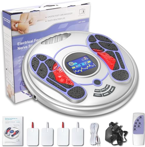 Medic Durchblutungs-Stimulator, Ems fußmassagegerät, Fussmassagegerät Durchblutungs-Stimulator Beine, Durchblutungsstimulator füße beine, Polyneuropathie gerät, Tens-geräte mit 4 Elektrodenpads