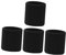 SUPVOX 4stücke Teiliges Absorbierender Baumwoll-handgelenkbandagen Stretchy Fitness-armbänder Für Sport Und Training Für Fußball Und Baseball Atmungsaktive Unterstützung Für