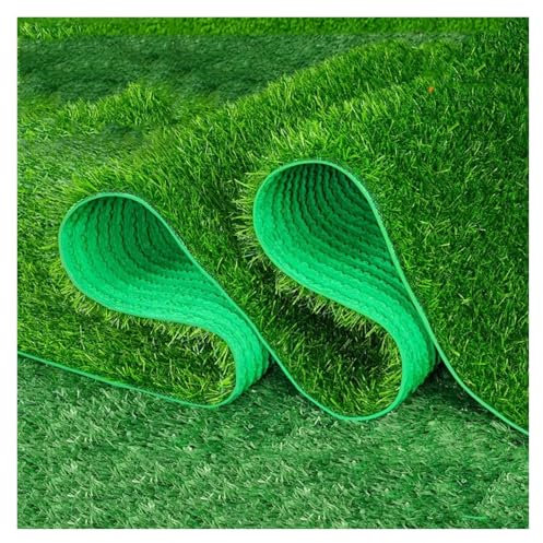 KFDDO Artificial Grass Turf Realistic Fake Grass Natural-looking and Realistic for Balcony,Backyard,Patio,Pool Deck, Dog Potty Training Grass(1mx5m)