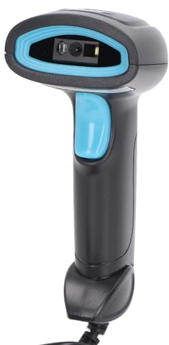 Keenso QR -Code -Leser Präzision für Mall Logistics, Effizientes QR Code Scanner Tool für Kassierer Scan, Mobiltelefonzahlung, IP54 Handheld Barcode Scanner, Premium ABS PC
