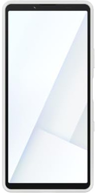 Sony stilvolles Cover mit Standfuß für das Xperia 10 VII in weiß