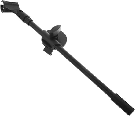 ARTSEWPLY Soporte Micrófono Ajustable con Clip Soporte de Mesa y Suelo con Brazo Retráctil Pinza Firme para Grabación y Actuaciones