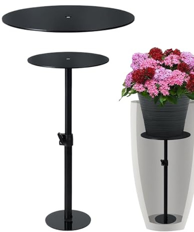 Paodduk Plant Riser - Height Adjustable Planter Stand - Tall Tapered Plant Riser - for Indoor Outdoor Patio Garden Corner Floor Table Windowsill Balcony Porch