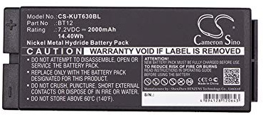 CS-KUT630BL Akku 2000mAh Kompatibel mit [Ikusi] 2303696, TM63, TM64 02 Ersetzt BT12