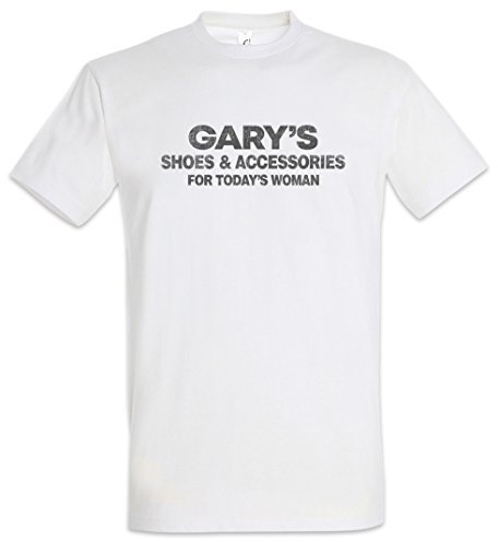 Urban Backwoods Gary's Shoes & Accessories Herren T-Shirt Weiß Größe XL