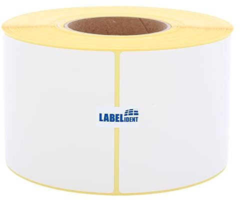 Zebra kompatible Papier Etiketten, Z-Select 2000T - 101,6 x 152,4 mm - formatgleich mit Zebra 800640-605 - 1.142 Etiketten für Zebra Drucker auf 76 mm Kern, selbstklebend