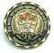 Patch Nation Put on The Full Armor of God Masonic Freimaurer Cosplay Metall Button Badge Pin Brosche Abzeichen (Armor Gold)