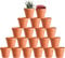Nursery pots 20 mini macetas de 3 pulgadas con dispositivo de drenaje, maceta para plantas suculentas, tía en la oficina en casa, alféizar de ventana, decoración de boda