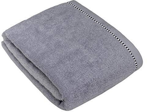 ESPRIT Boîte de serviettes Solid Silver - 720 - Serviette de bain 100 x 150 cm