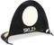SKLZ Unisex-Adult Trainer für Fußballtore und-ziele Fußballtraining Zubehör, Scwarz/Gelb, 3ft x 2 ft