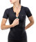 Relaxsan Posture 6070-RP (Schwarz L) Haltungskorrektur Rücken Damen T-Shirt, Posture Corrector, Haltungstrainer, Atmungsaktiv