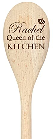 Cuillère en bois personnalisée « Queen of the Kitchen »