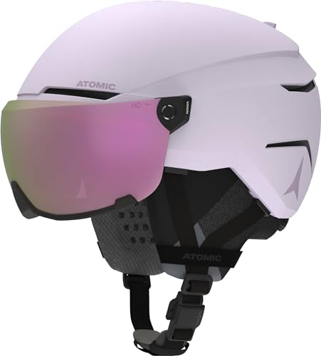 ATOMIC Savor Amid Visor HD Visier Skihelm (Größe: 51-55 cm, Lavender)
