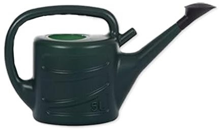ACCURATE Watering Can comes complete with sprinkler rose and is ideal for light watering around your garden. Its compact design allows for easy storage without taking much space -GREEN (5 LITRE)