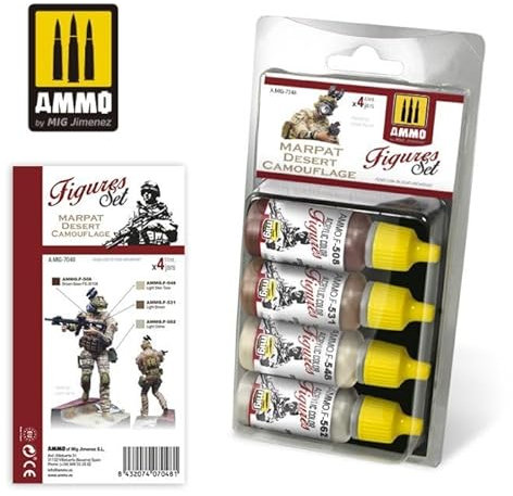 Ammo A.MIG-7048 Marpat Desert Camouflage Figures Set