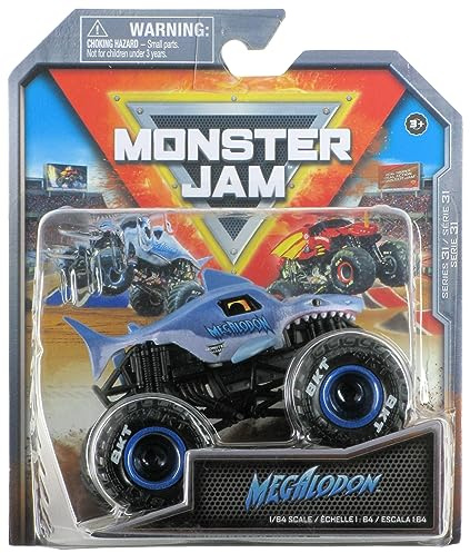 Monster Jam 2023 Spin Master 1:64 Diecast Truck Series 31 Legacy Trucks Megalodon