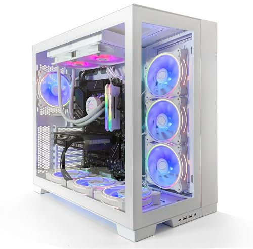 INFOMAX | PC Gamer Blanc, PC Gamer, PC Gamer Fixe - Intel Core i7-12700KF • RTX 4060 Ti 16 Go • RAM 32 GO RGB • SSD 1 to • BOÎTIER Lian Li O11 Evo • Free OS