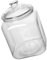 Alipis Tarro De Almacenamiento De Plástico Recipiente Cuadrado Para Almacenamiento De Alimentos Con Tapa Hermética Bote De Cocina De Boca Ancha Para Café Especias Aperitivos Frijoles