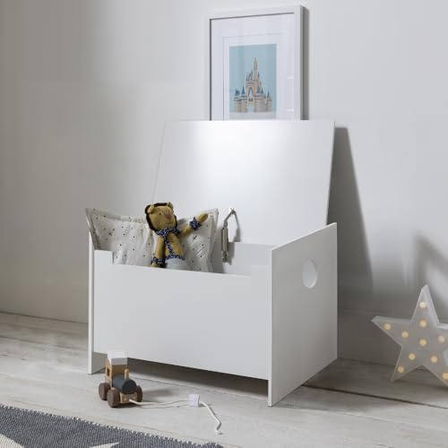 Noa and Nani Ida Toy Box Storage Organiser in Classic White