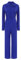 Sinleey Womens Long Sleeve Coverall Mechanic Uniform Workwear Boiler Suit Overalls Loose Fit Jumpsuit Rompers Blue M