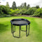 Novostyl Black Mixing Tuff Age 3+ Play Spot Tray 70cm Diameter & Height Adjustable Stand - For Fun Tuff & Messy Sand, Water Spot & Glitter Play.