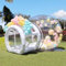 10ft Klares Aufblasbares Blasenhaus, Aufblasbare Blasendom PVC mit 750W Gebläse und 600W Pumpe, Ourdoor Transparentes Blasenhaus Zelt für Parteien, Hochzeit, Geburtstage