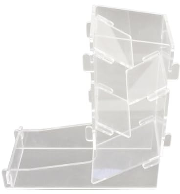 Xanorrg Acrylclear Dices Tower Board Game Rolling Tragbares Easy Roller Für Desktop Tower