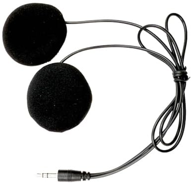 Helmet Speakers - 40mm Stereo Sports Headset, Audio System, Universal In-Helmets Speaker Set | Wireless Headphones For Skiing, Cycling, Snowmobile, Dirtbike And Motorcycle Riding