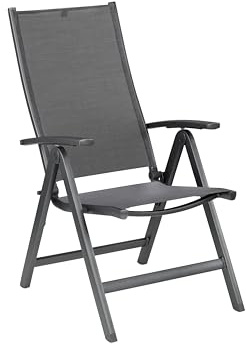 KETTLER | Simply | Multipositionssessel | anthrazit matt/Graphite | Aluminium/Outdoorgewebe
