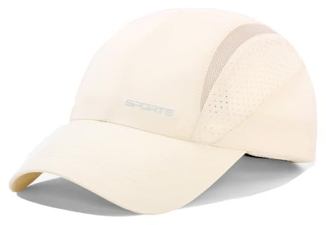 LISHIHE Sommer Basecap Damen Herren Schnelltrocknende, Atmungsaktive Mesh Baseballkappe, UV-Schutz Sportmütze für Outdoor, Laufen und Alltag