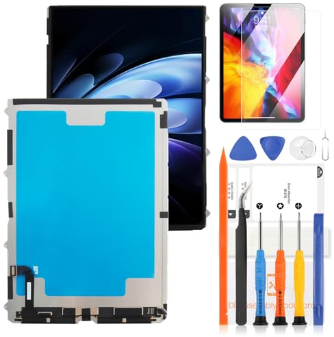 LADYSON Schermo LCD per iPad 10 2022/A16 2025 Schermo LCD di ricambio Solo 11/11 Pannello LCD per iPad 10th/11th Gen A2696 A2757 A2777 A3354 A3355 A3356- NO Digitalizzatore touch, non originale