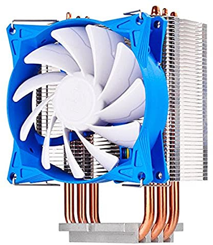 SilverStone SST-AR08-V2 - Argon CPU-Kühler mit 3 Wärmerohren, Direct Contact Heatpipe-Technologie und 92 mm-PWM-Lüfter für Intel/AMD-Sockel, AM4 Bereit