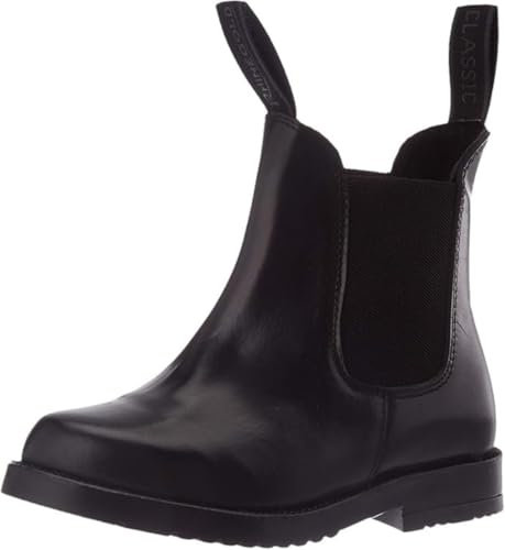 Rhinegold Boots-3-black, Comfey Classic Jodhpur Stivali-3-Nero Unisex-Adulto, Nero, 19 EU